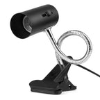 360° Rotating E27 Lamp Holder — Clip-On Reptile Heat & UV Fixture