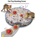 2-in-1 Cat Tunnel Toy with Capture Balls — Interactive Agility Training Tunnel for Cats