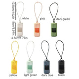 Candy Color Dog Poop Bag Dispenser Set (Portable, Hanging Rope)