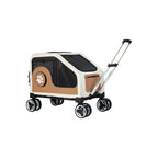 Fashionable Detachable Foldable Pet Trolley Case & Travel Carrier for Cats & Dogs