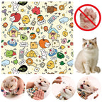 Self-Adhesive Cat Restraint Wrap — Anti-Bite Grooming & Nail Trim Bag