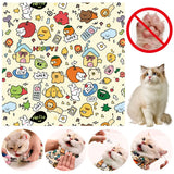 Self-Adhesive Cat Restraint Wrap — Anti-Bite Grooming & Nail Trim Bag