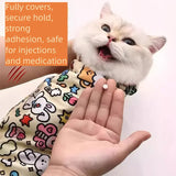Cat Grooming Safety Wrap — Anti-Scratch Bag for Nail Trimming & Bathing
