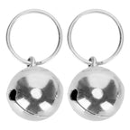 Pet Charm Dog Bells 2-Pack (Gold & Silver Tone, Polished)