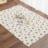 Washable Rabbit Floor Mat — Cotton Training Pad & Cage Liner
