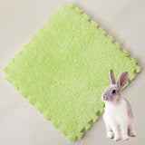 Spliceable Fleece Cage Liner Squares — Guinea Pig C&C Mat, 30x30cm