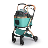 Car-Compatible Foldable Pet Stroller