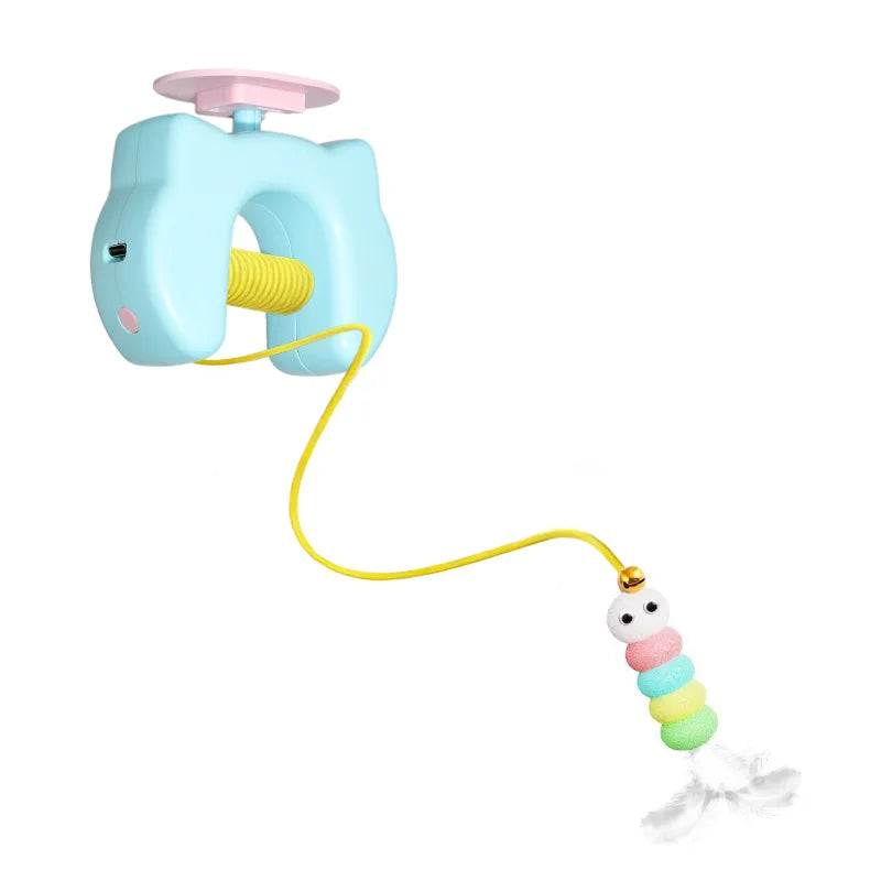 Smart Auto Yoyo Cat Teaser — Self-Bouncing Boredom Relief Toy