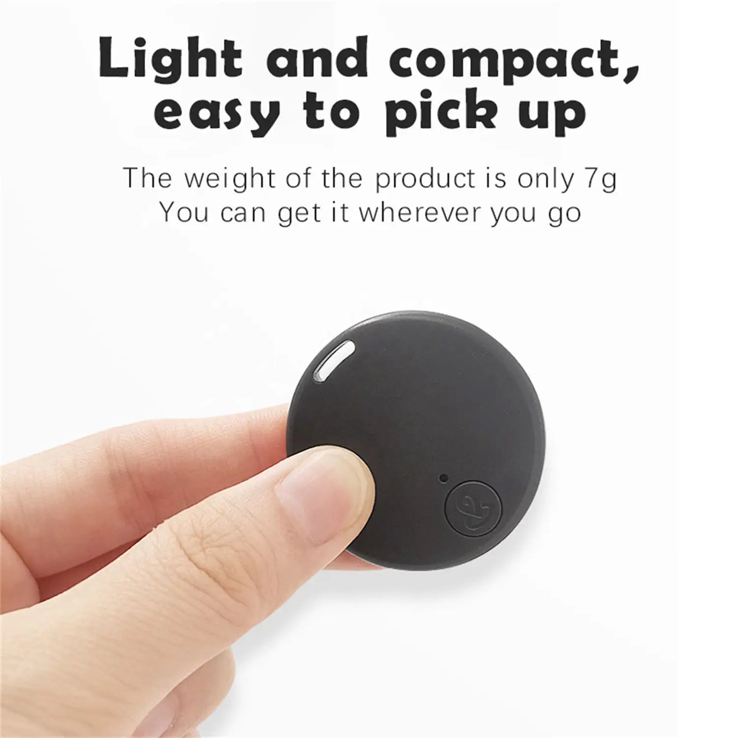 5-Pack Bluetooth GPS Smart Tracking Keychains - Anti-Loss for Pets, Wallets & Keys