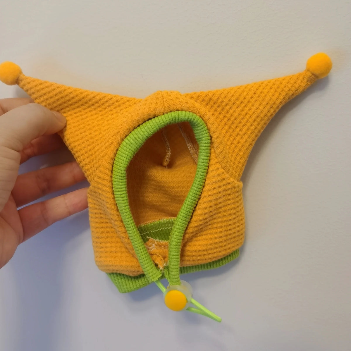 Sphynx Cat Waffle Knit Winter Hat (Adjustable Cold-Proof Cap)