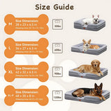 Waterproof Pet Bed with Removable Cover (Machine Washable)