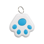Paw-Shaped Mini Bluetooth GPS Tracker for Pets, Kids, Wallets & Keys