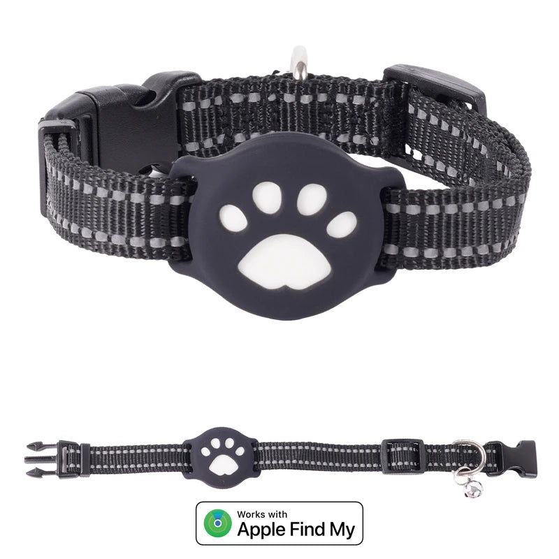 IP67 Waterproof GPS Animal Tracker Collar for Cats & Dogs (iOS & Android)