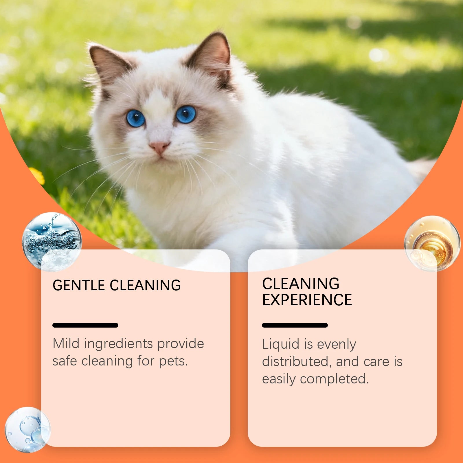 Gentle Ear Care Drops for Dogs & Cats — Earwax Remover & Anti-Fungal Cleanser