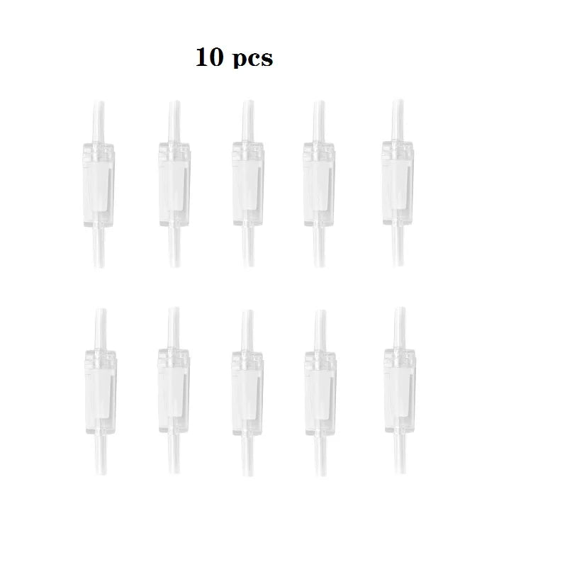 Aquarium Air Pump One-Way Check Valves (10pcs, Non-Return, Anti-Siphon)