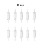 Aquarium Air Pump One-Way Check Valves (10pcs, Non-Return, Anti-Siphon)