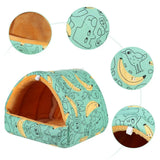 Small Animal Sleeping Nest — Warm Cotton Bed for Hamsters & Rabbits