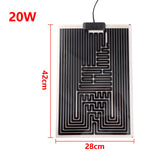 Adjustable Graphene Reptile Heat Mat — 10-Level Thermostat, 5W–45W
