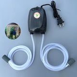 Ultra-Silent Aquarium Air Pump (3W/5W, 220V, Portable Oxygenator)