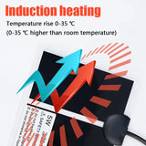 EU-Plug Reptile Heating Pad — Insulation Mat for Snakes, Spiders & Small Pets