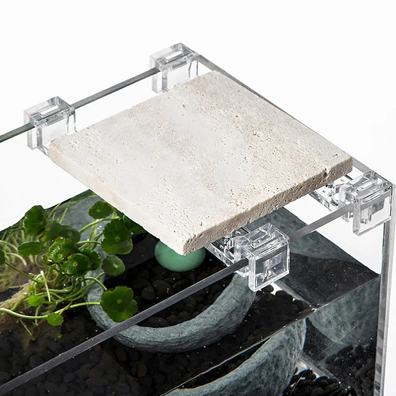 Aquarium Acrylic Lid Support Clips (4-Pack, Multiple Sizes, Glass Tank Bracket)