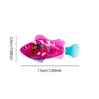 LED Swimming Robot Fish Cat Toy