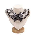 Lace Bow Pet Scarf