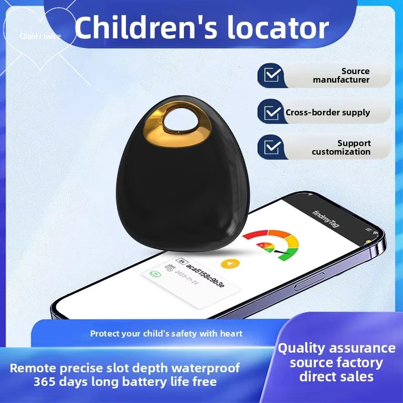 Mini Find My Tracker with Triple Anti-Loss Alerts