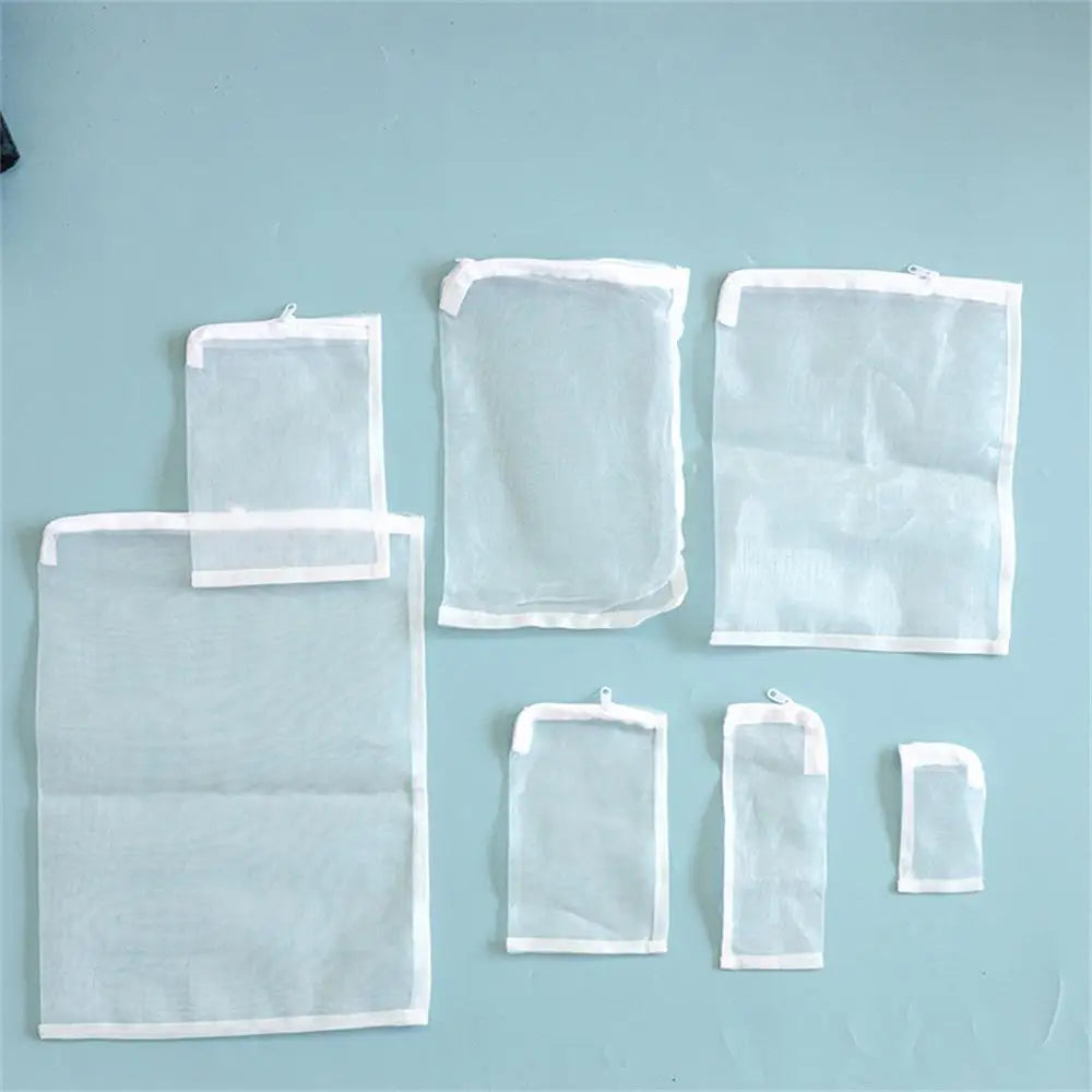 Aquarium Filter Net Bags (5-Pack, 100 Mesh Nylon, Bio Media)