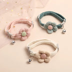 Sunflower Bowtie Cat Collar with Bell