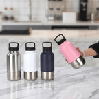 3-in-1 Stainless Steel Dog Water Bottle (32oz, Detachable, Leak-Free)