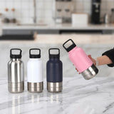 3-in-1 Stainless Steel Dog Water Bottle (32oz, Detachable, Leak-Free)