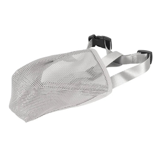 Air Mesh Dog Muzzle (Soft, Flexible, Adjustable Strap, Anti-Bite)