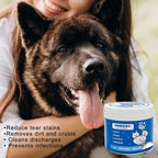 Pet Eye Wipes — 100-Count Gentle Cleaning Pads for Dogs & Cats
