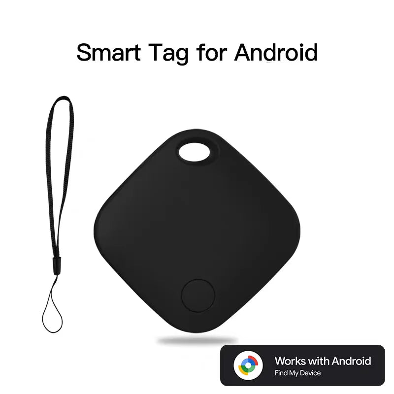 Android Anti-Lost Locator with Protective Cover & Lanyard for Cars, Elderly & Pets