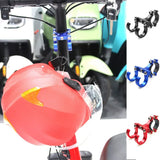 Portable Double Metal Electric Scooter Hooks Bike Shelf Tube Storage Hanger Buckle for Ebikes Helmet Rack