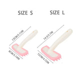 Silicone Pet Grooming Comb — Gentle Brush for Rabbits & Guinea Pigs