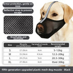 Portable PVC Dog Muzzle (Washable, Multi-Size)