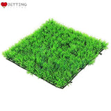 Artificial Aquatic Grass Lawn — Plastic Fish Tank Decoration