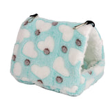 Warm Winter Hamster House — Thick Plush Nest Bed