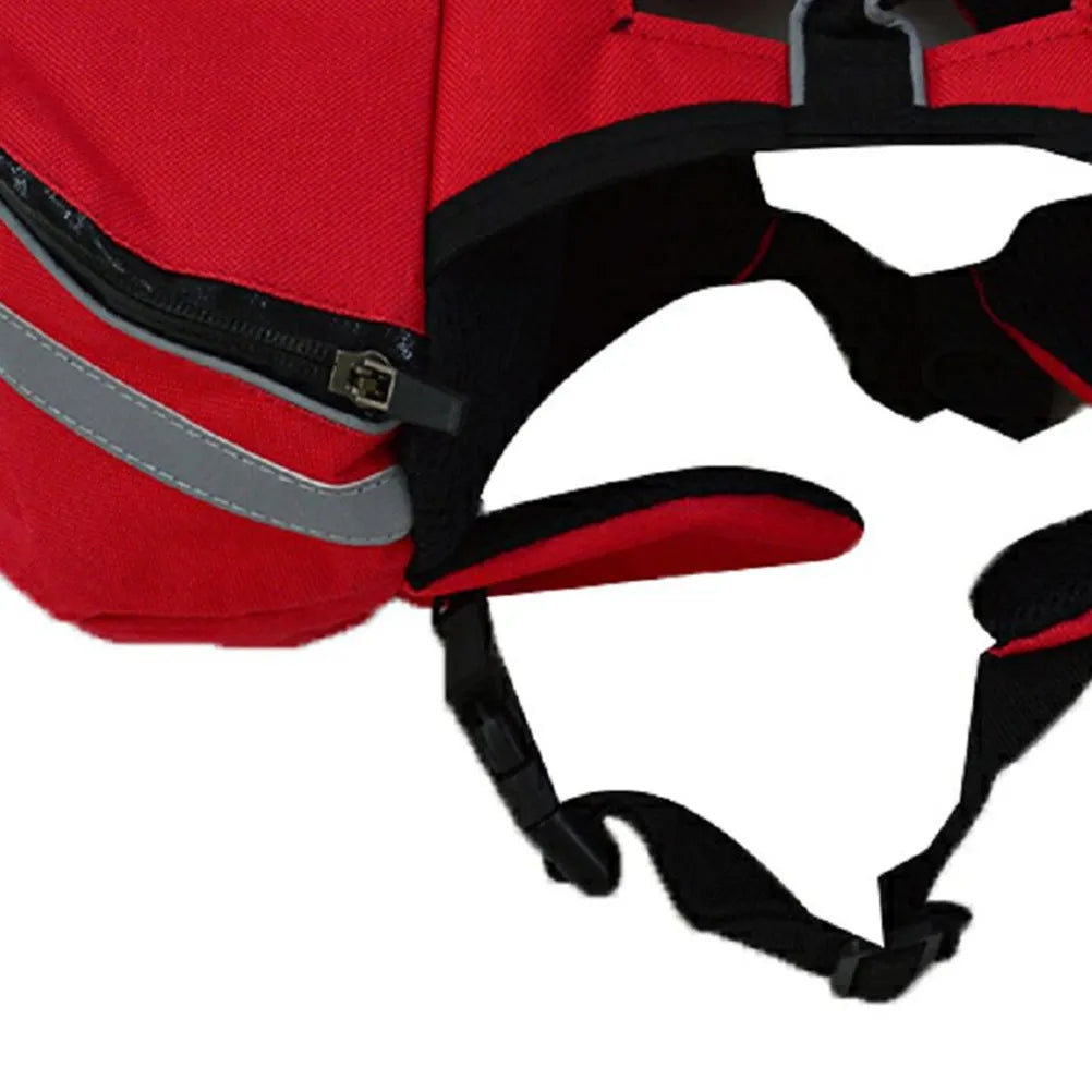 Dog Hiking Saddlebag Backpack (Waterproof, Reflective, Breathable, Oxford)