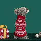Christmas Day Sweater & Scarf Set for Dogs (Warm Winter Coat)
