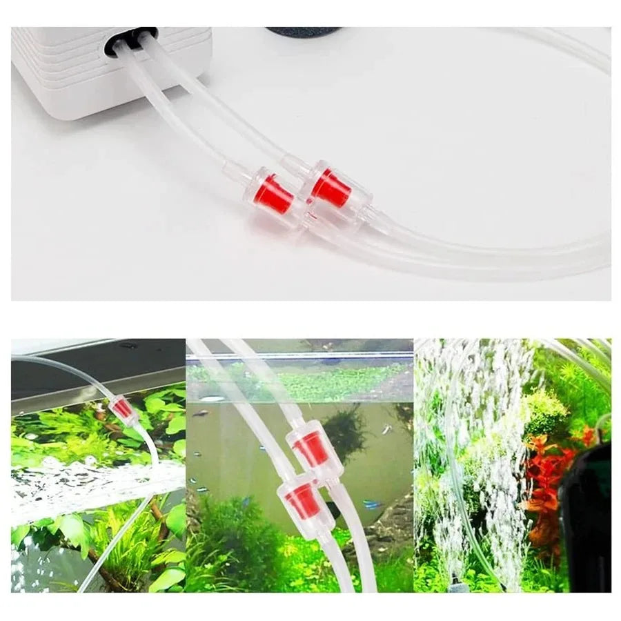 Aquarium Air Pump One-Way Check Valves (10pcs, Non-Return, Anti-Siphon)