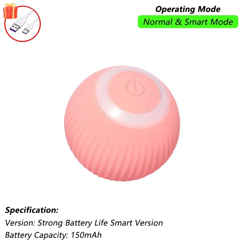 Mouse-Imitating Rolling Ball Cat Toy