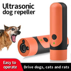 Mini Ultrasonic Dog Repeller & Anti-Bark Training Device - Long-Distance Outdoor
