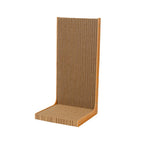 Large Cardboard Cat Scratcher & Nest Bed — Full-Stretch Scratch Pad