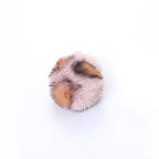 3-Pack Leopard Print Furry Chew Ball Cat Toys — Soft Interactive Teething Balls for Kittens