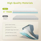 XL Orthopedic Dog Bed with Cooling Gel Memory Foam, 42in