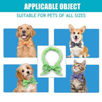 Pet Cooling Ice Scarf Set (2-Pack, Fast Cooling, Reusable Neck Ring)