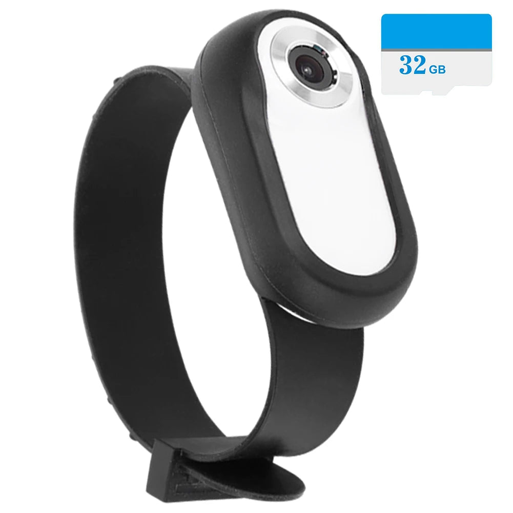HD 1080P Pet Sport Action Camera Collar with 32GB Card for Cats & Dogs